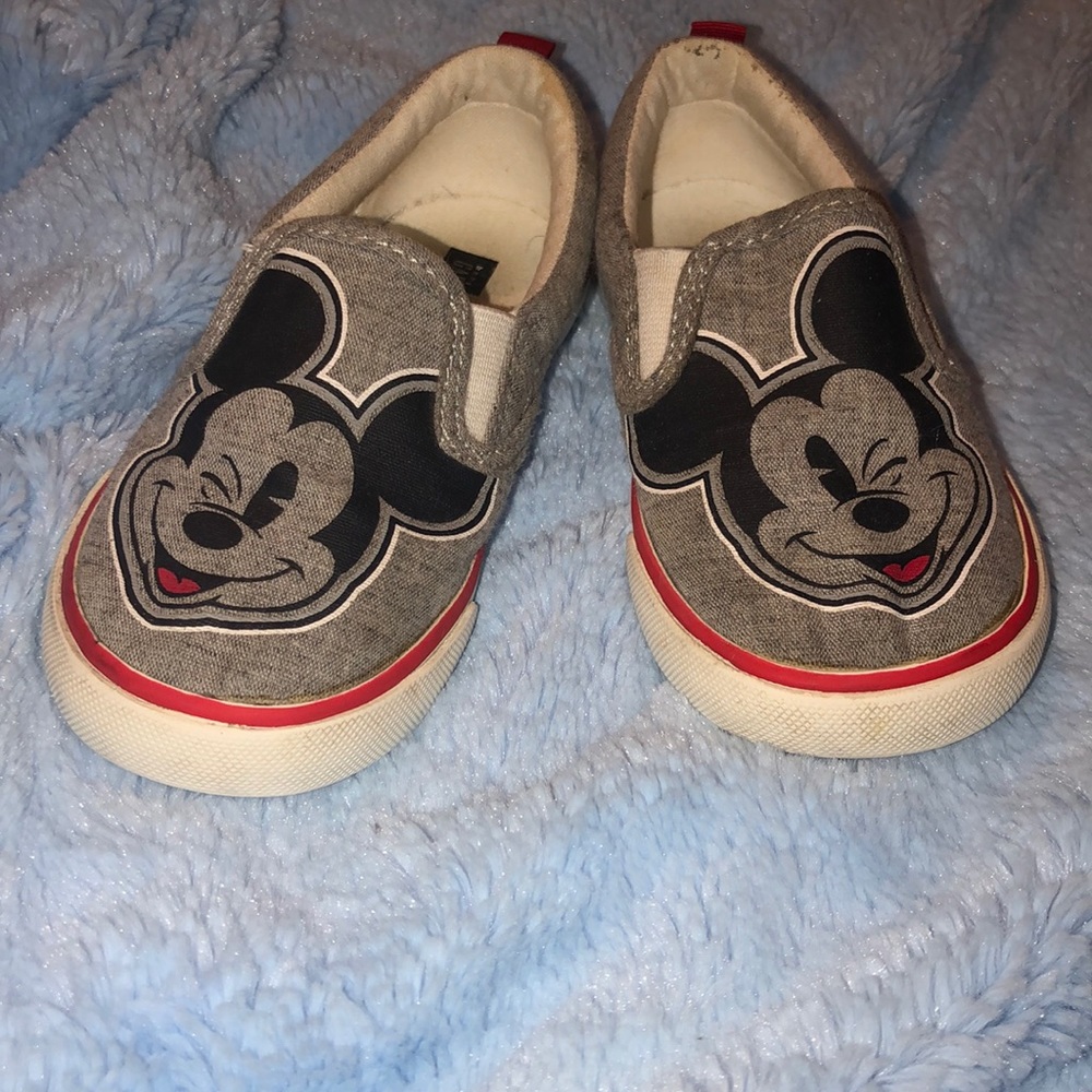 Baby Gap Mickey Mouse slip on shoes